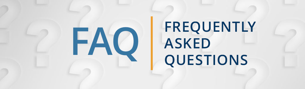 FAQ, Frequently Asked Questions and question marks in background